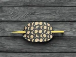 Halloween Pumpkin & Bat Hair Pin – Black and Gold