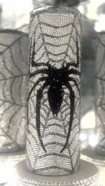 Spider Web Rhinestone Tumbler